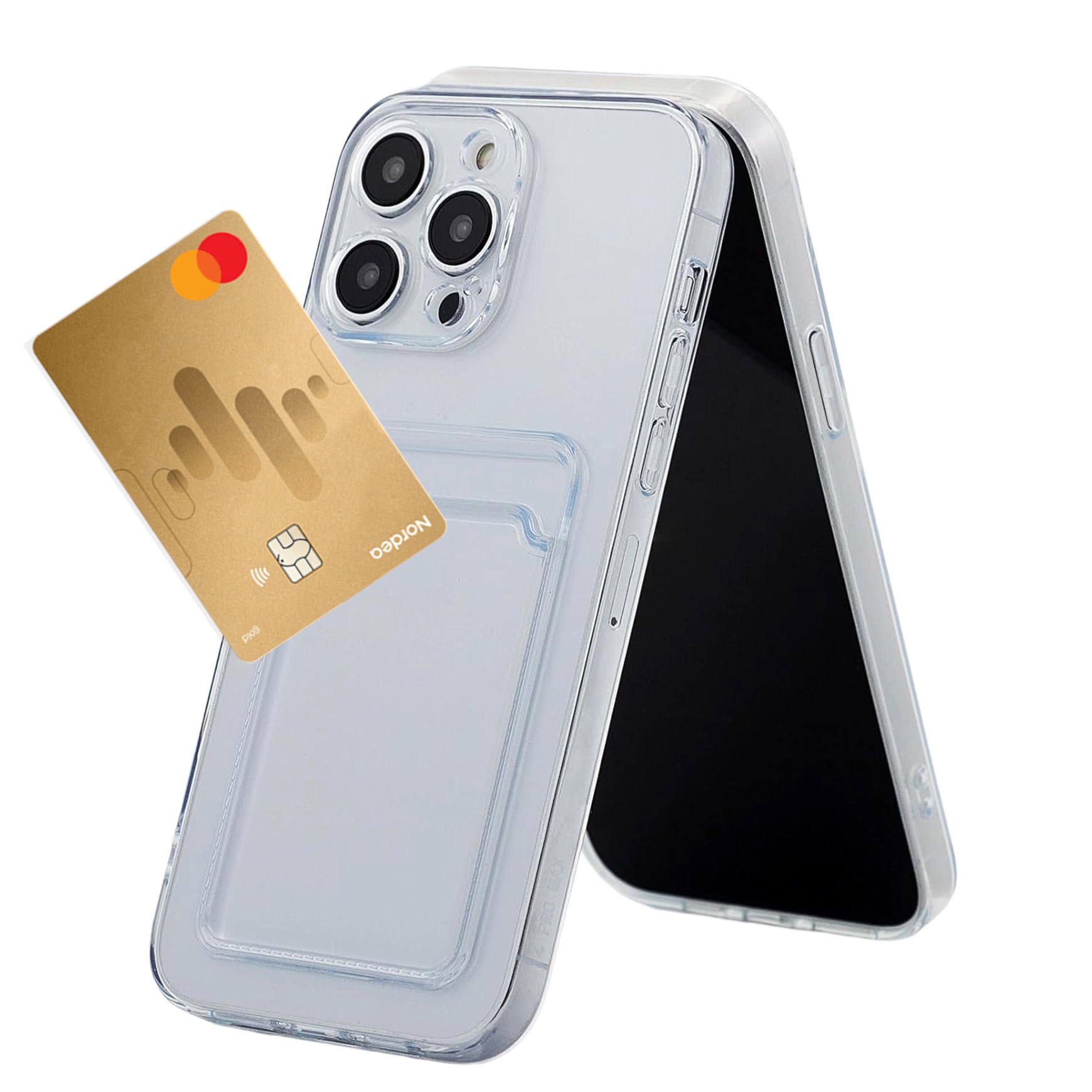 1SWEDEN skal för Iphone 14 Pro Max - korthållare slot TPU - 2