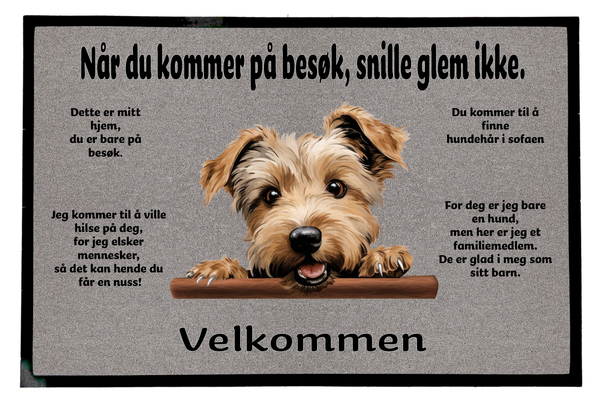 Dørmatte Glen of Imaal Terrier 1