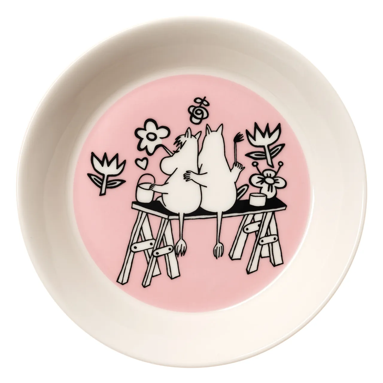 Arabia Moomin saucer 15cm - Love 30