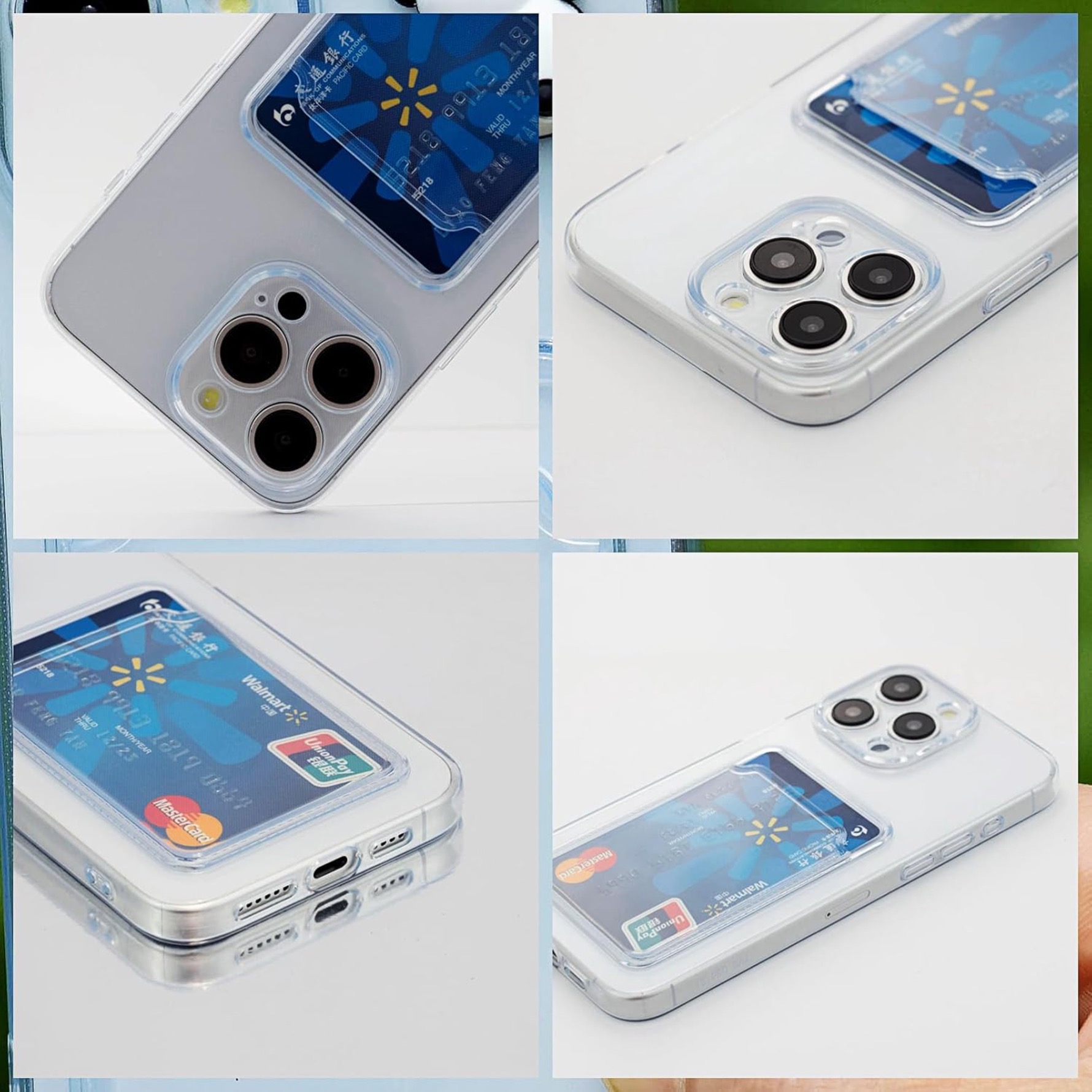 1SWEDEN skal för Iphone 15 Pro Max - korthållare slot TPU - 4