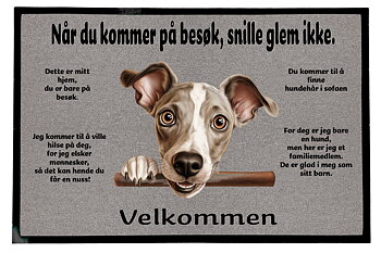 Dørmatte Italiensk Greyhound 1