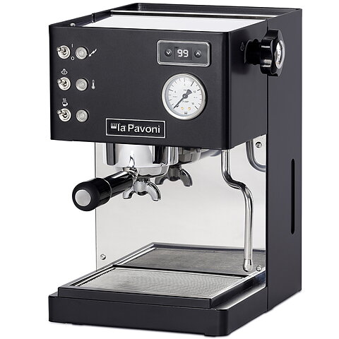 La Pavoni Casabar PID Black + La Pavoni Kube Mill Black