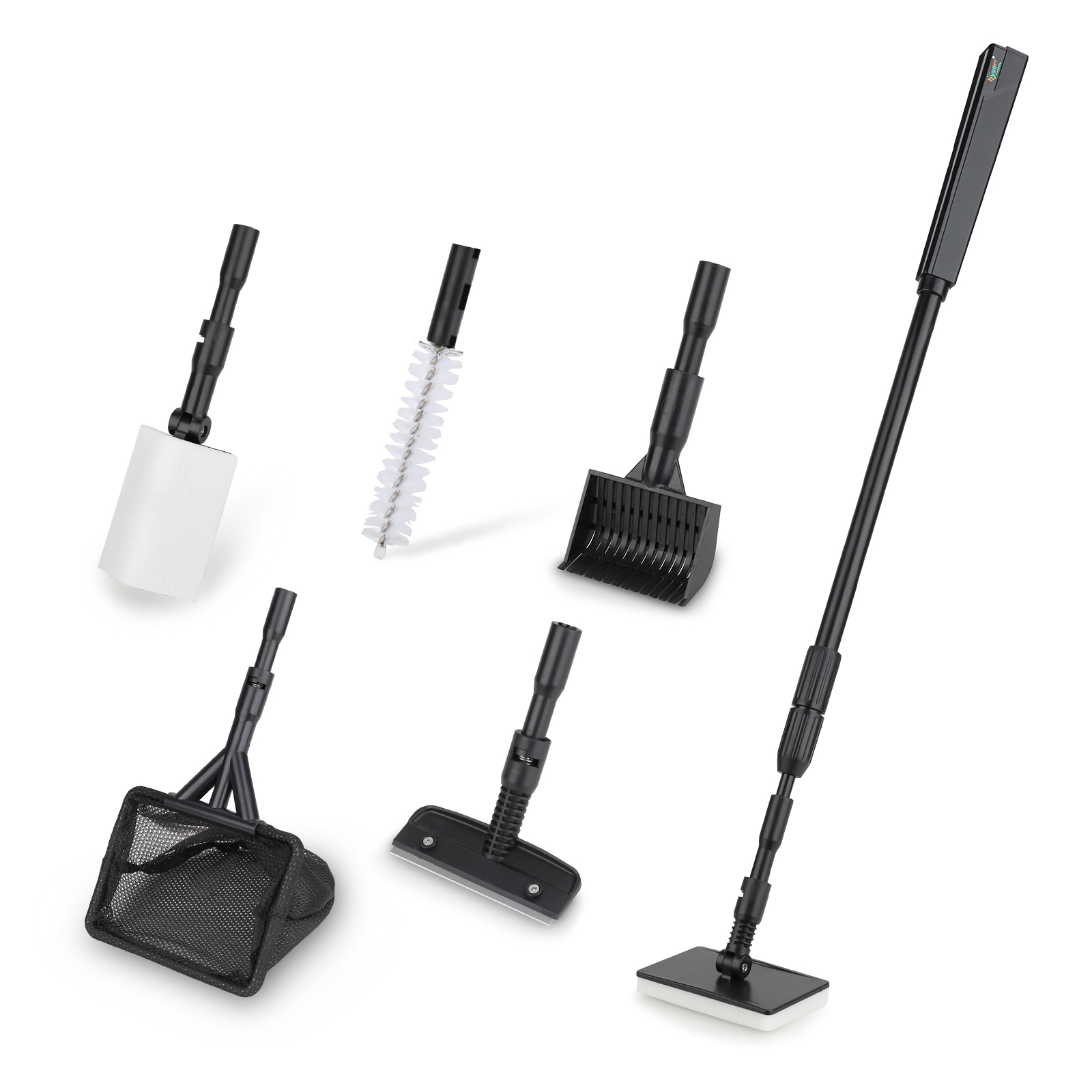 Hygger  Black Knight 6-in-1 Rengöringskit