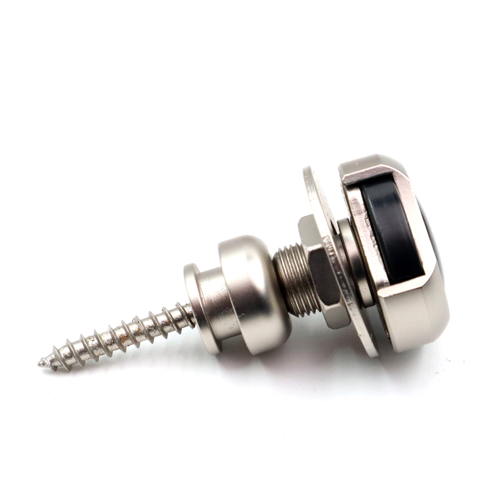 Guitar Strap Locks (Chrome)  - 2