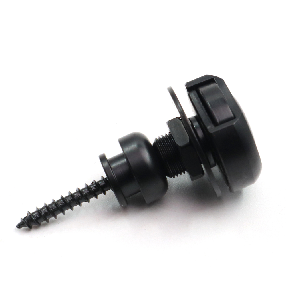 Guitar Strap Locks (Black)  - 2