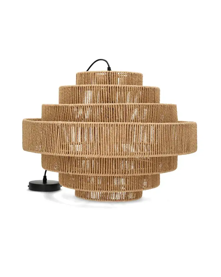 Taklampa Rope Claire - Ø61 cm