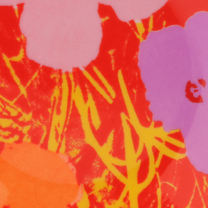 アンディ・ウォーホル  Flowersシリーズ  ローゼンタール製  皿  13.5cm  1980年代  [サンプル画像]