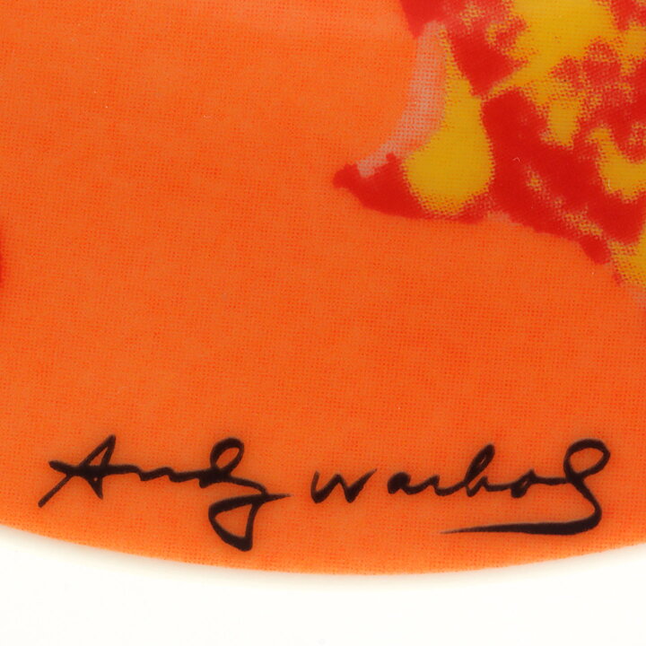 Andy Warhol (Flowers 1980s) Plate with Modern Decor from Rosenthal 13.5 cm  [Sample Images]