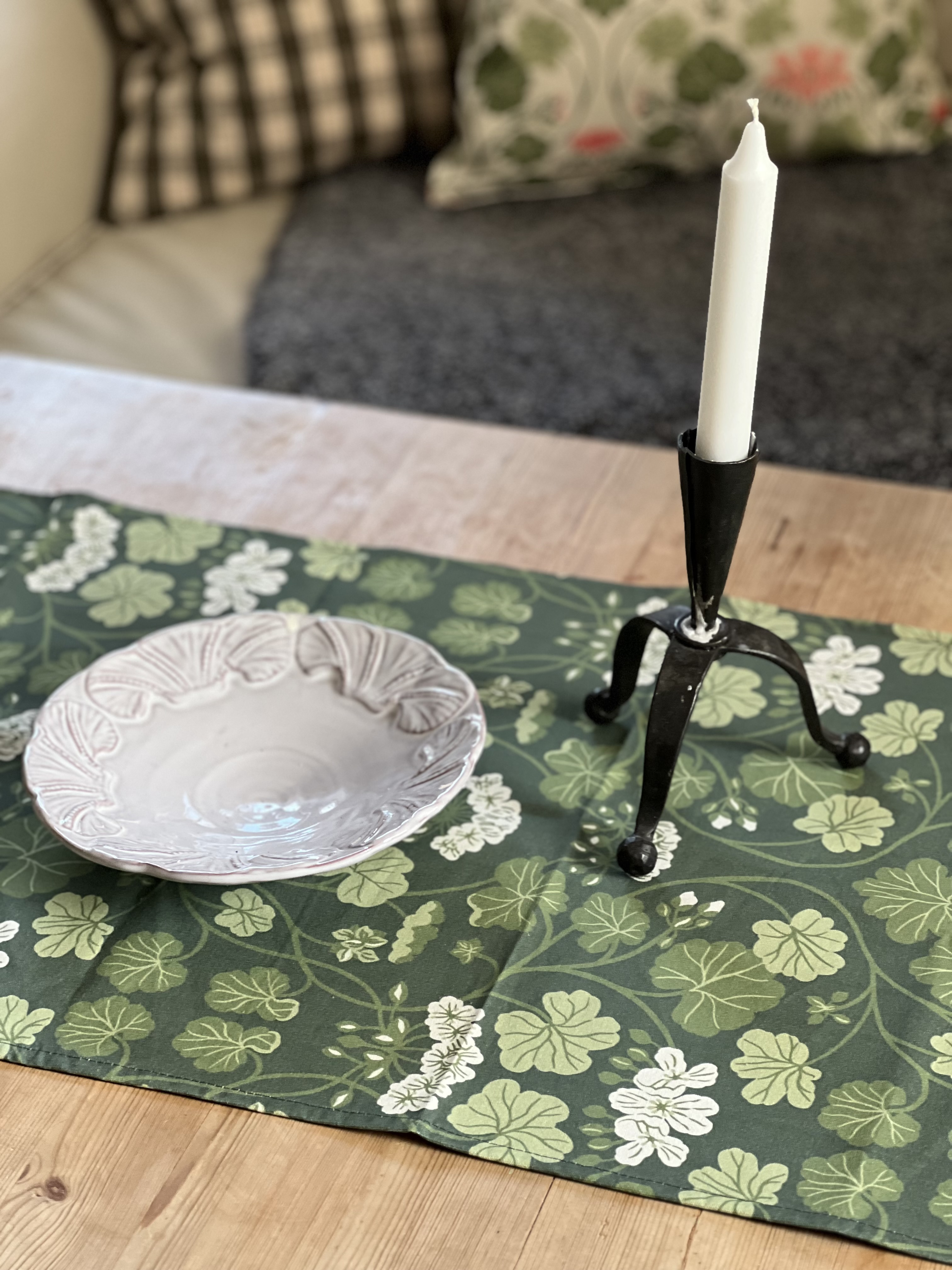 Pelargon Löpare 40x140 cm