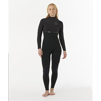 Rip Curl våtdräkt dam E-Bomb 4/3 Zip Free svart  26