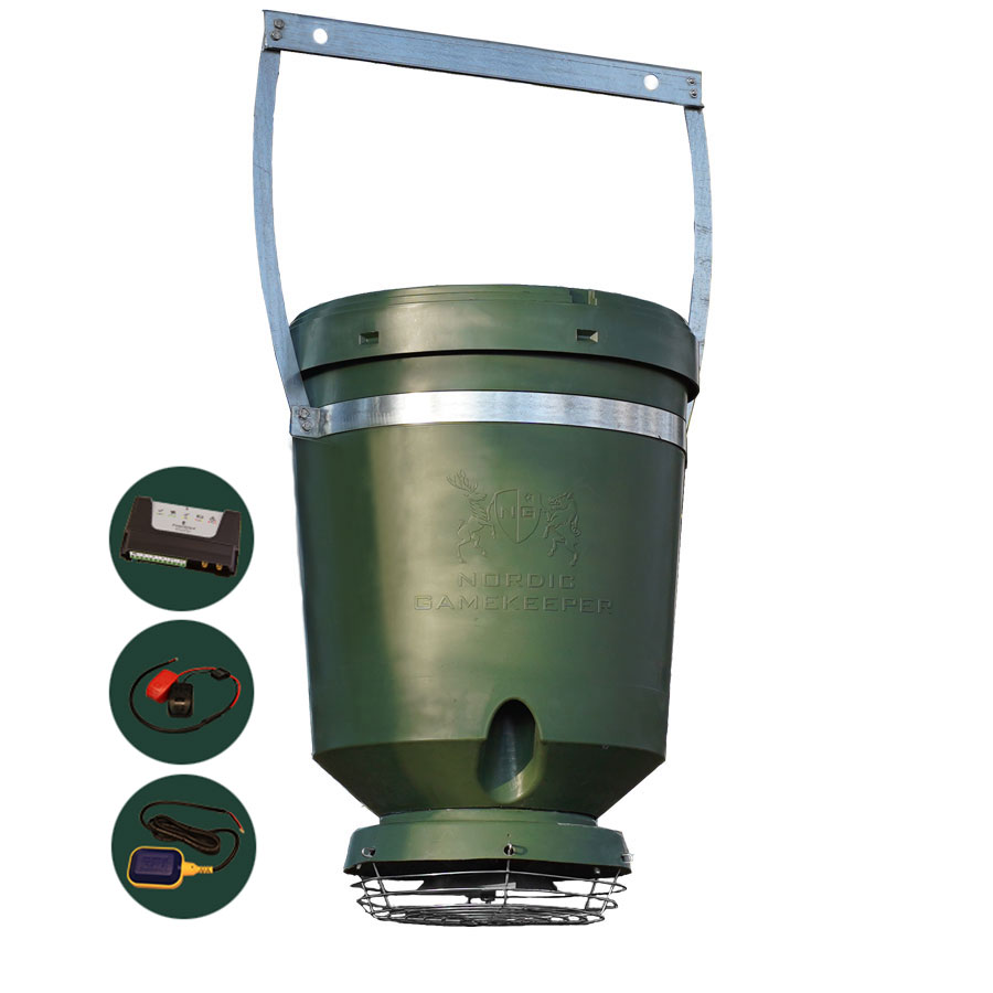 Nordic Gamekeeper 125 Liters Foderautomat med Upphängning