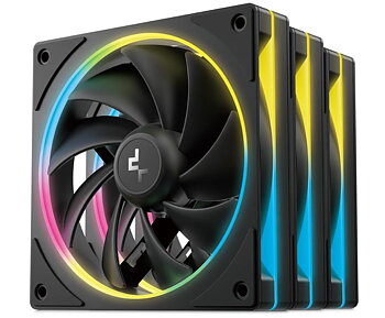 Deepcool FL12 SE 3in1 120mm Svart 3-pack