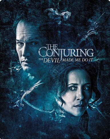 Conjuring 3: The Devil Made Me Do It - Limited Edition Steelbook (BLU-RAY 4K ULTRA HD + BLU-RAY)