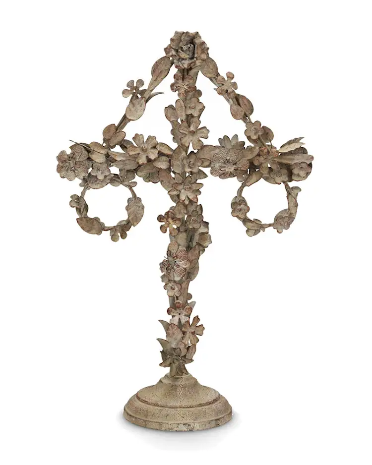 Midsommarstång Floral Beige - 42 cm - 2