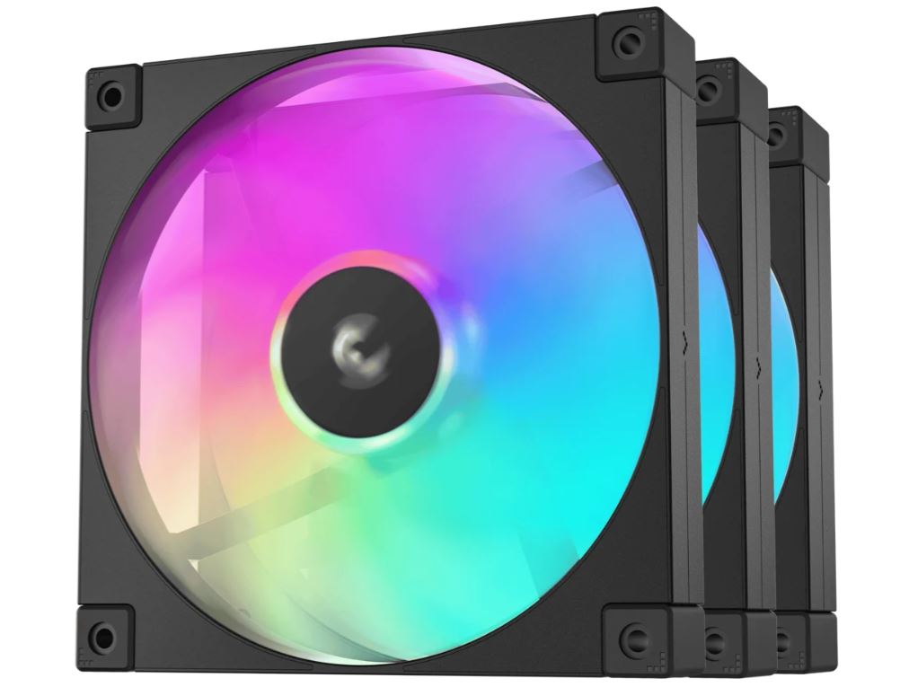 Deepcool FD14 A-RGB Svart 3-pack - 3