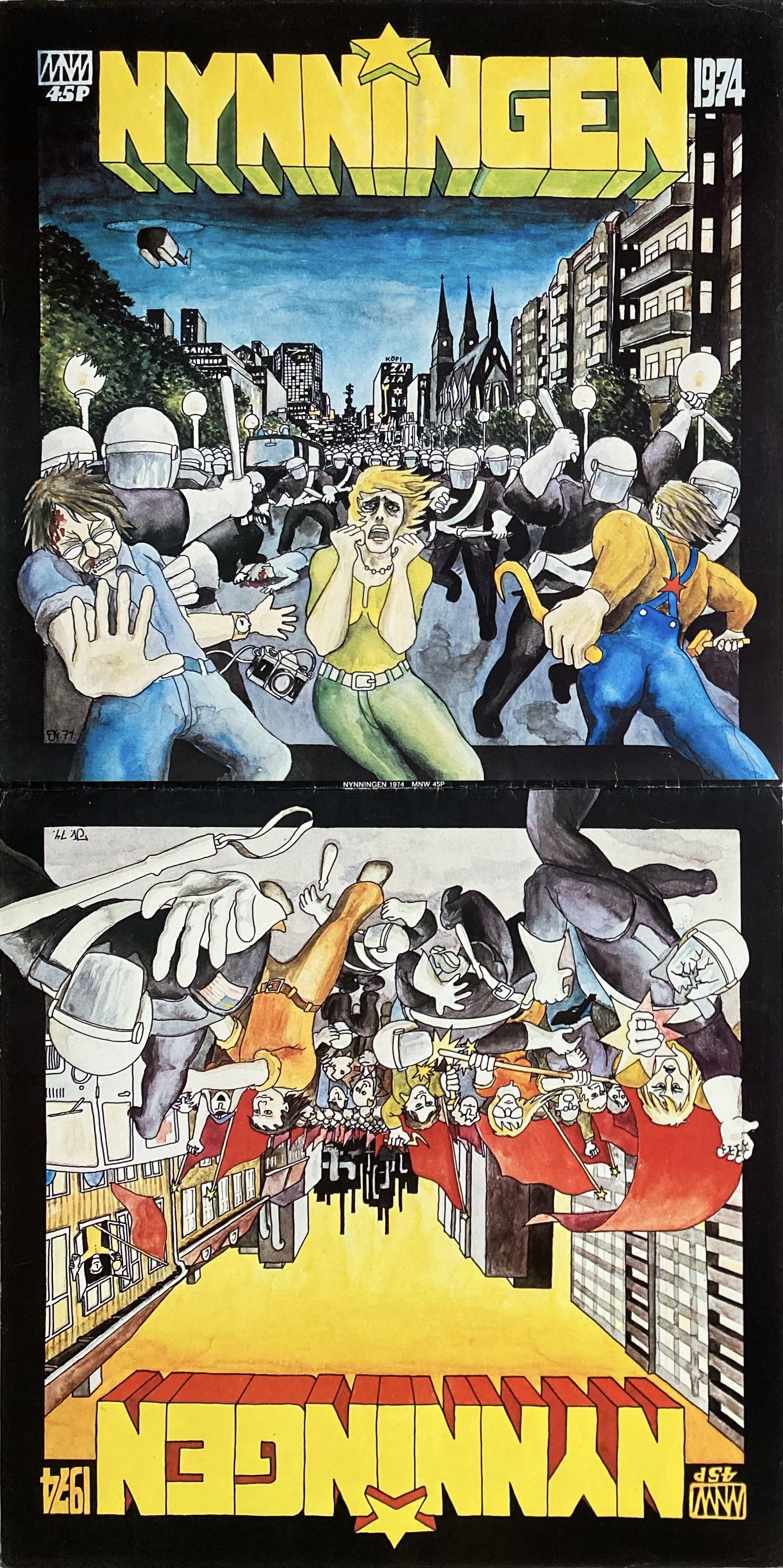 NYNNINGEN (1974) LP Promoaffisch