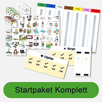 Startpaket bildstöd, Komplett