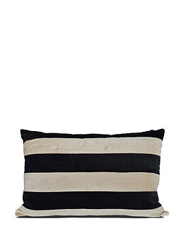 Sagaform Byon Kudde Pathi L, svart/beige 60x40 cm