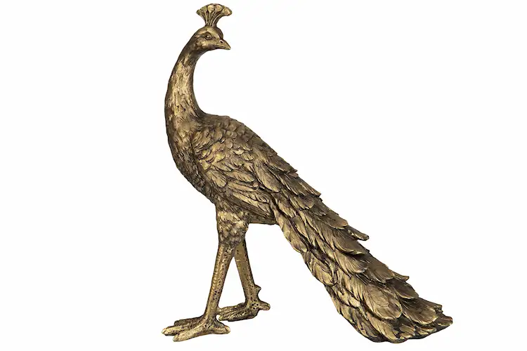 Decoration Peacock - 54 cm