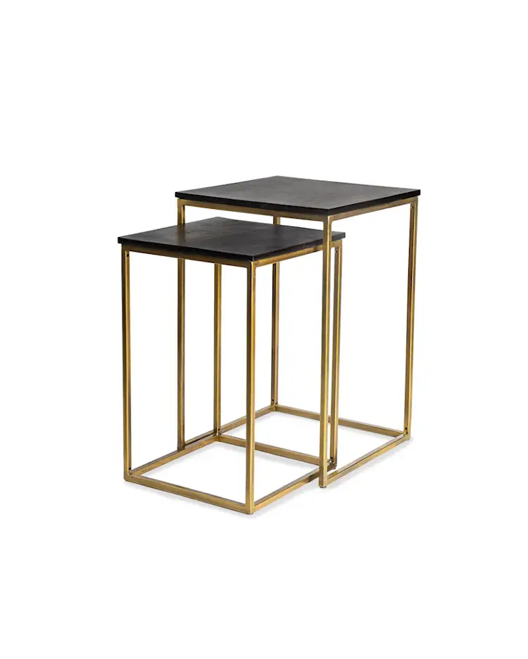 Square side table - 47/53 cm - 2