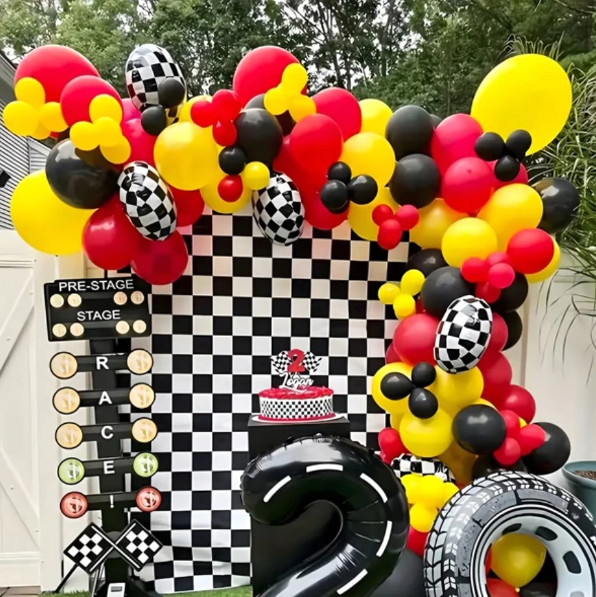 Ballongbåge -Racer-tema
