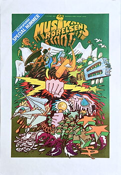 MUSIKENS MAKT RÖRELSEN (1978) Promo poster 