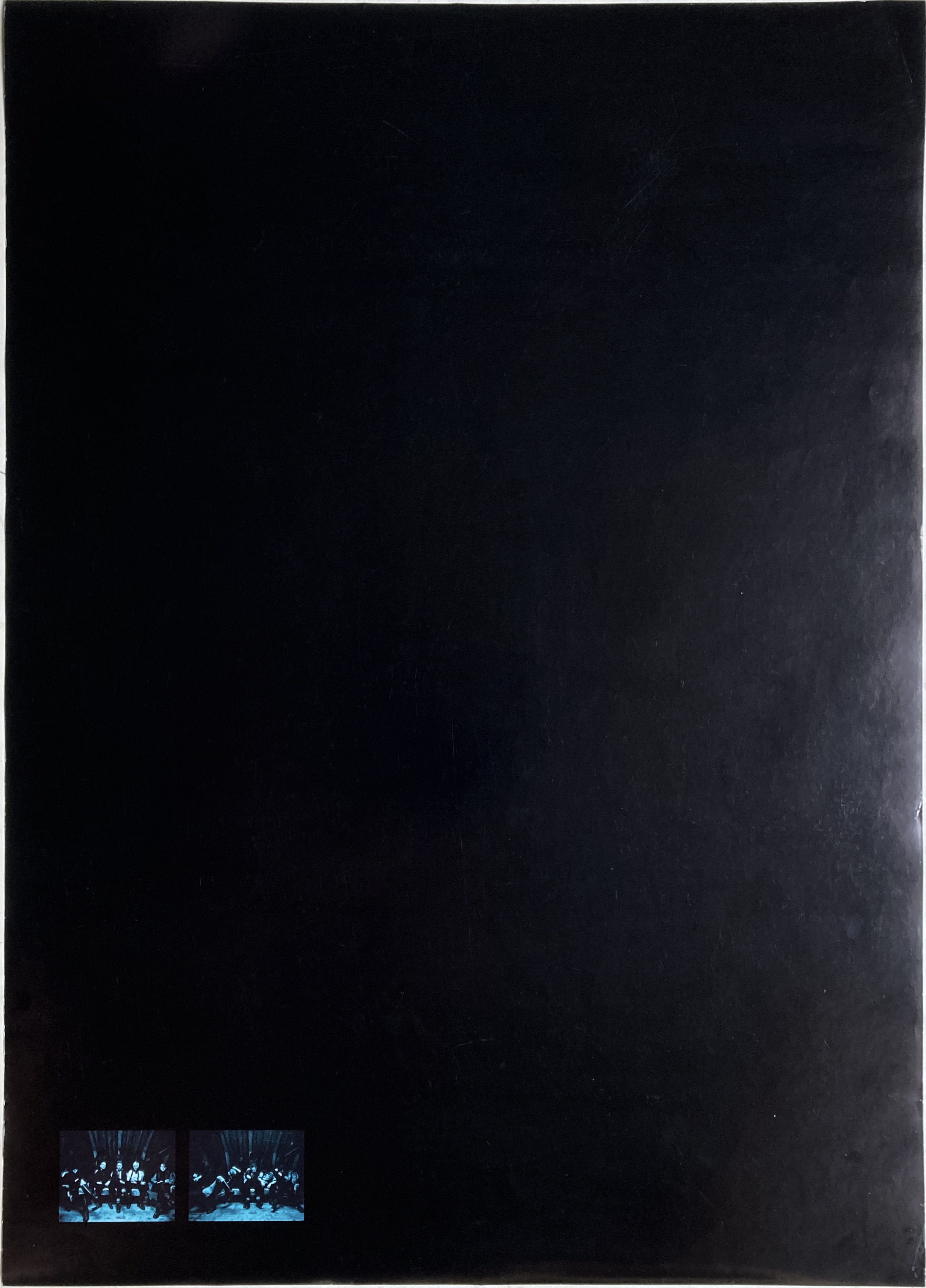 KENT - Du & jag Döden (2005) LP CD Promo poster BLACK rear - 4