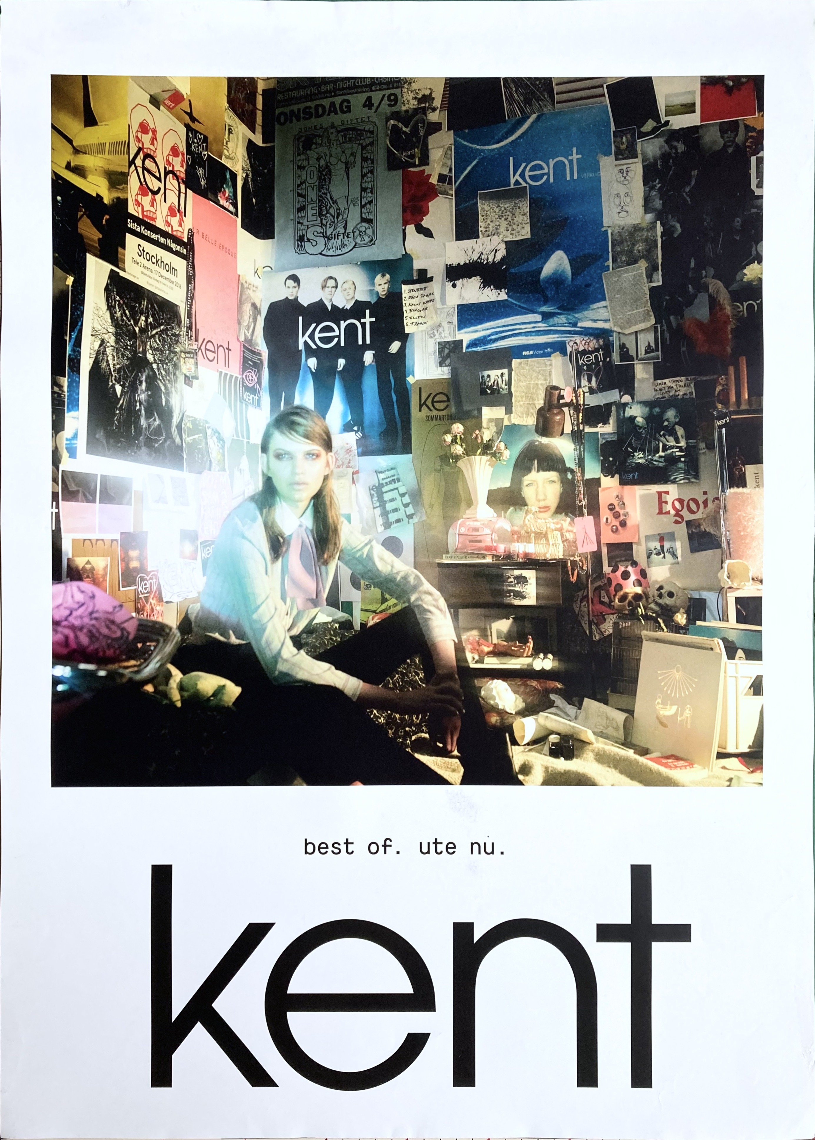 KENT - Best of (2016) LP CD Promo poster - 2