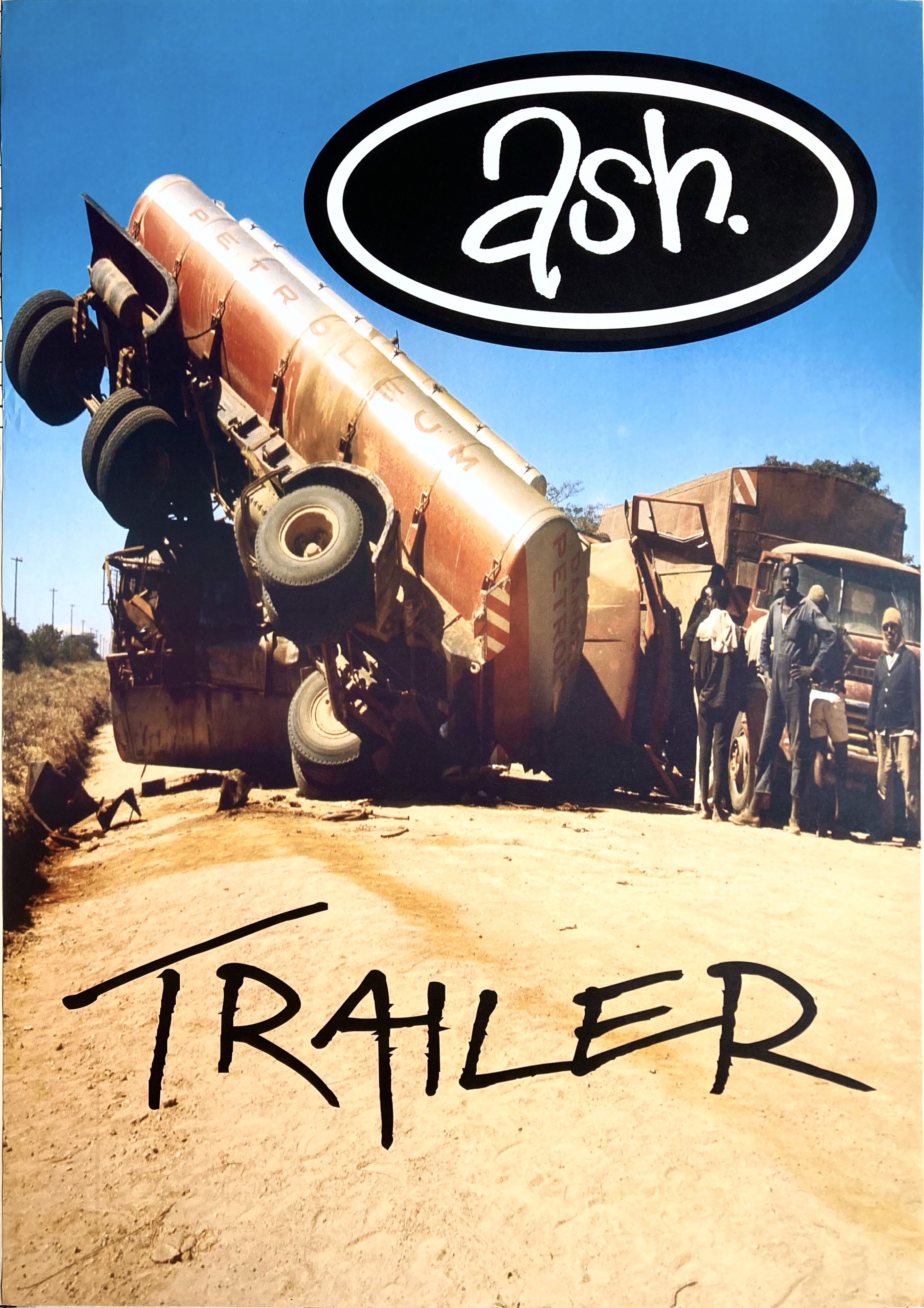 ASH - Trailer (1994) LP CD Promoaffisch