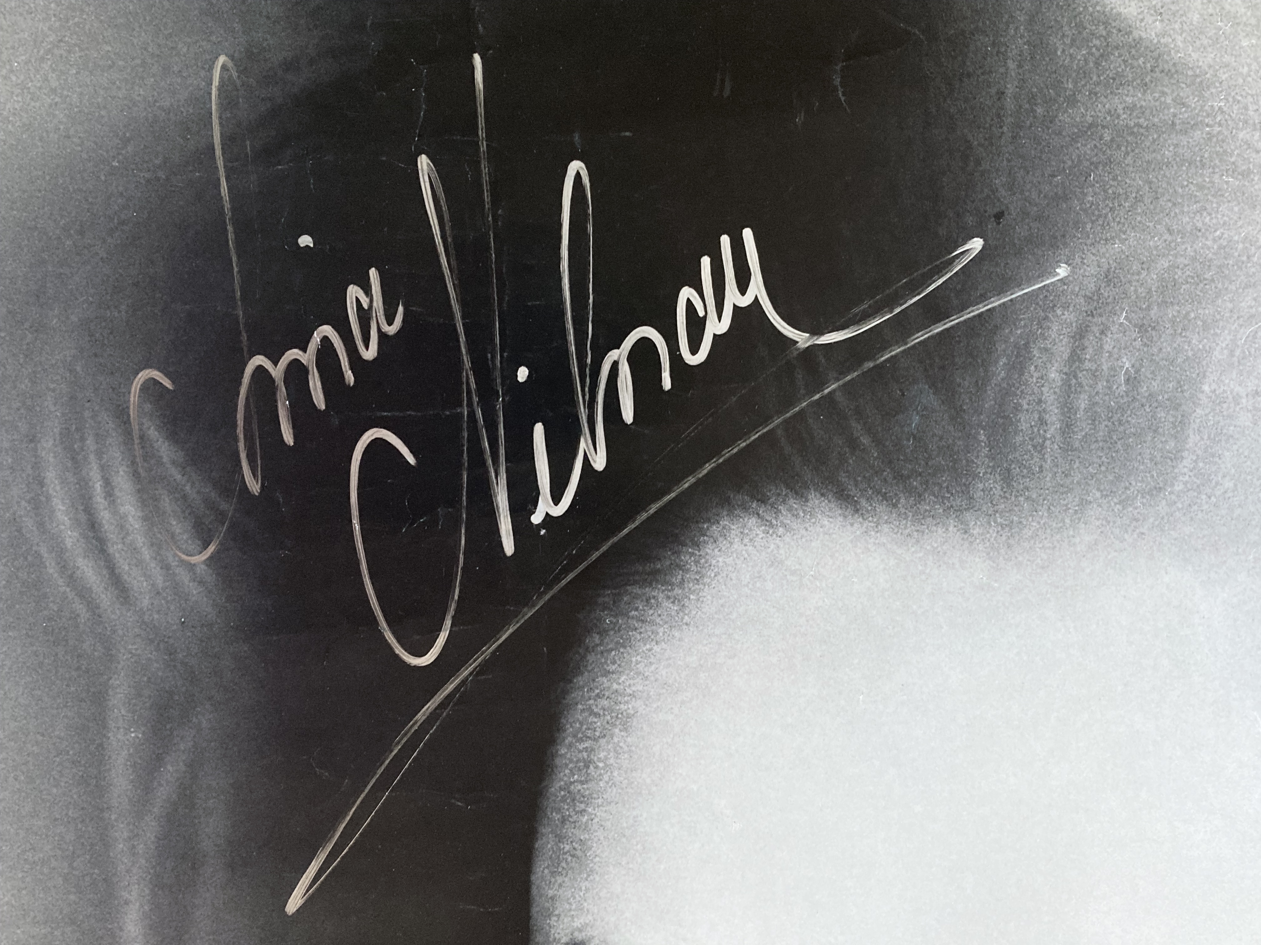 LISA NILSSON - Himlen runt hörnet (1992) SIGNED LP Promo poster - 3