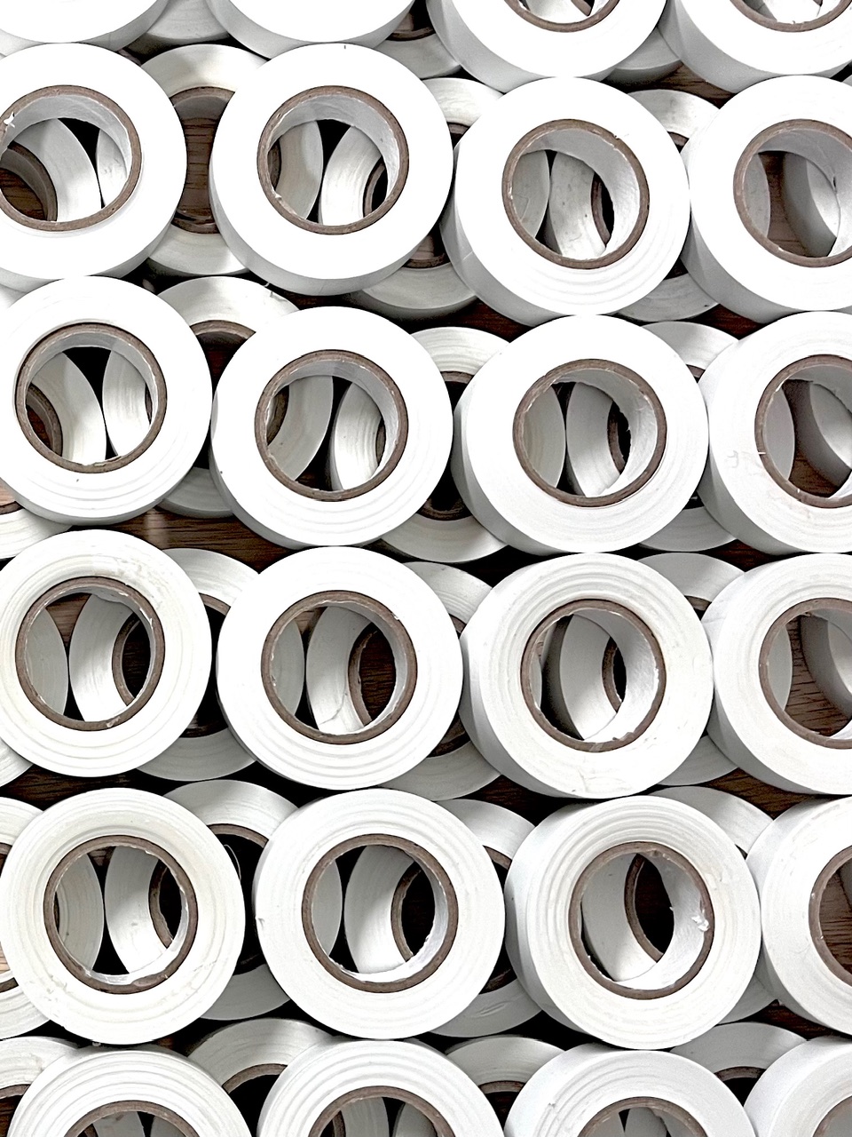  Benskyddstejp Vit 100St, 19mm x 20m  PVC