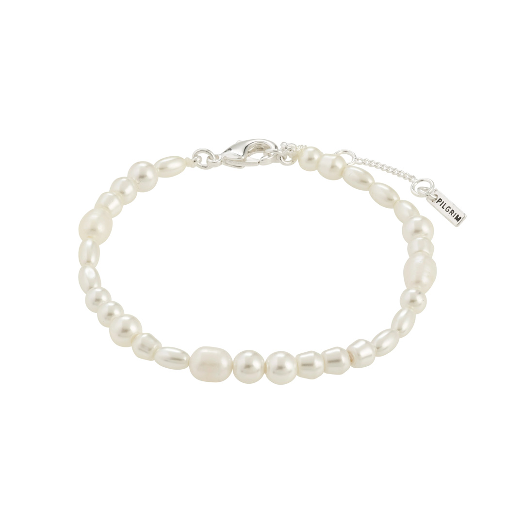Pilgrim pärlarmband ELLIANA - silver
