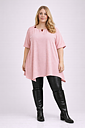 Tunika med snygga detaljer, rosa 
