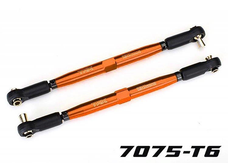 Traxxas Länkarm Alu Orange 157mm Justerbar (2) X-Maxx