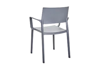 Lilibet karmstol Grå