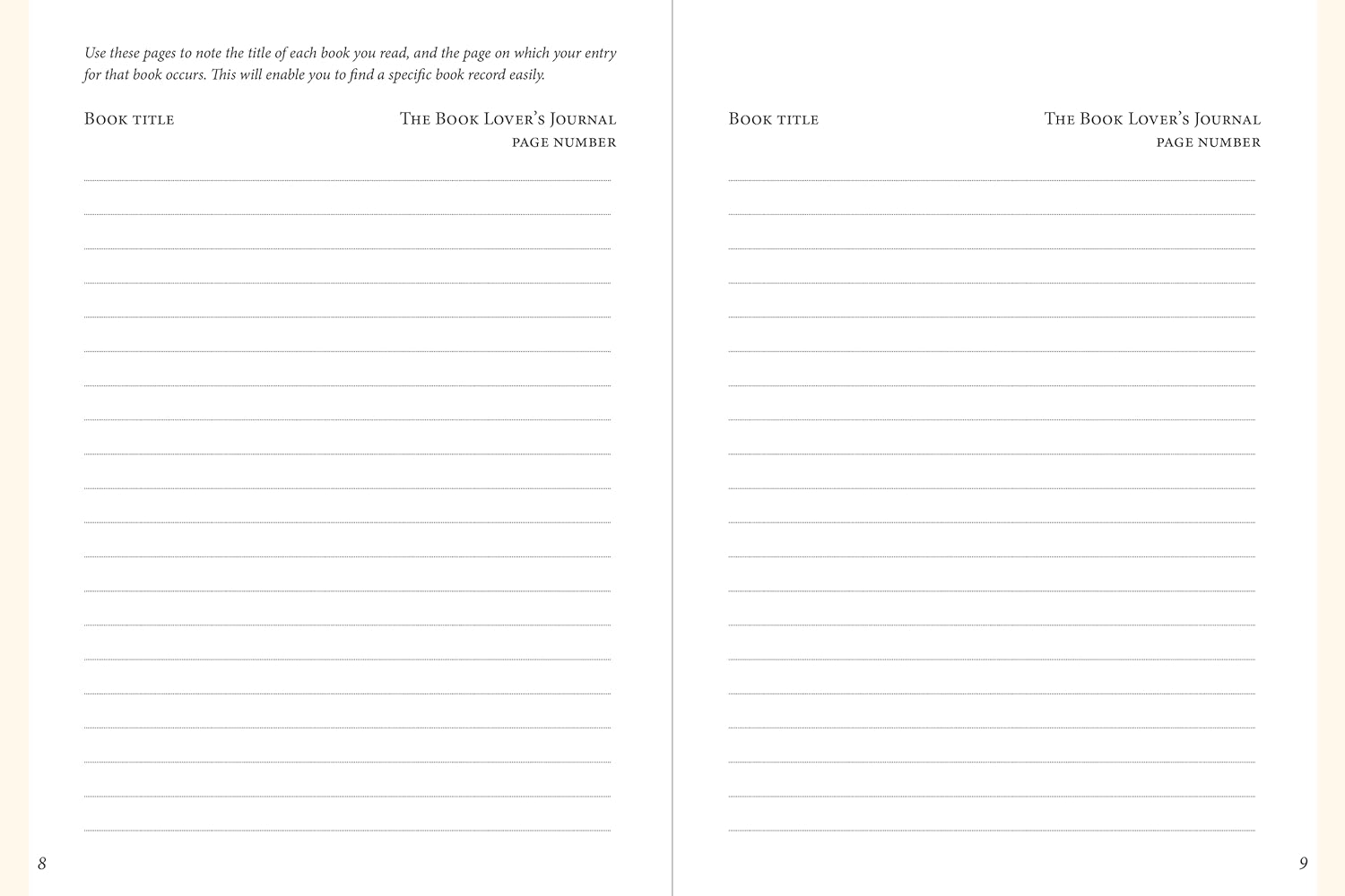 The Book Lover's Journal (2nd Ed) - 4