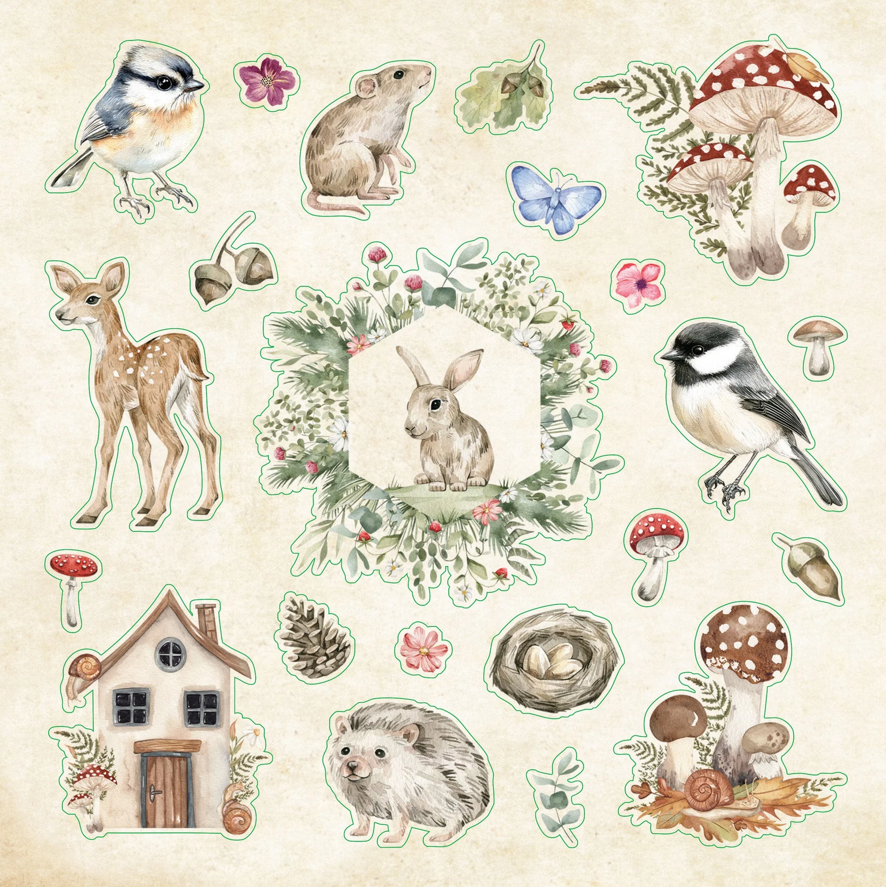 Enchanted Forest Sticker Book - 4