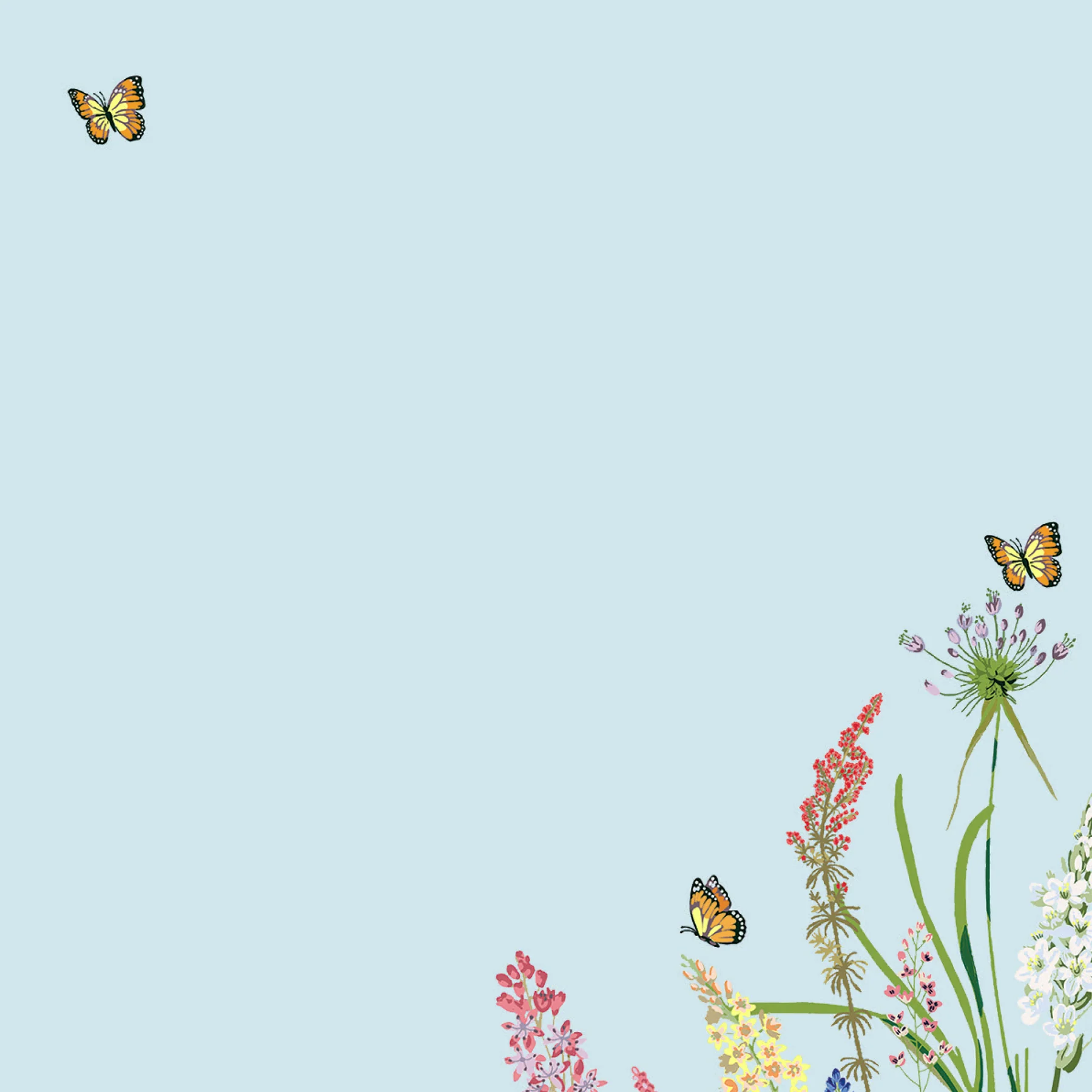 Blooms & Butterflies Desk Notes - 2