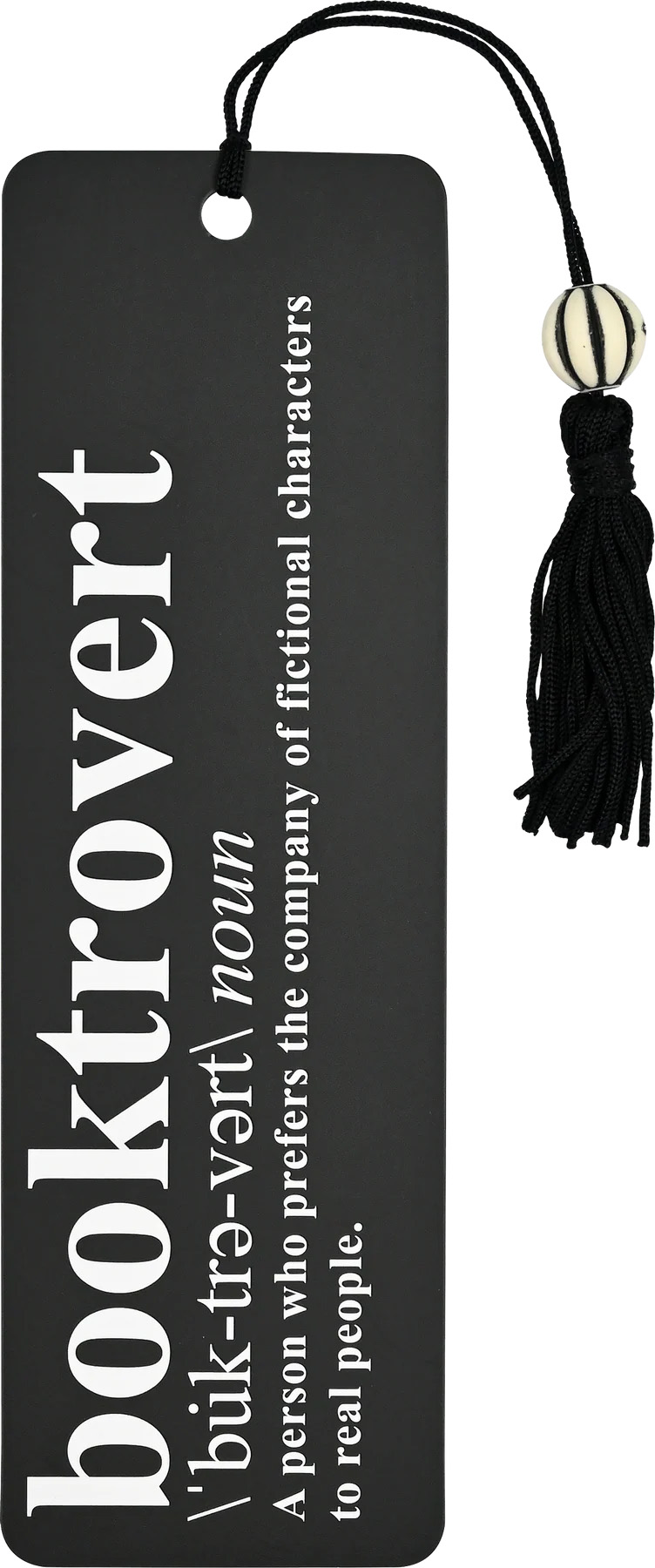 Booktrovert Beaded Bookmark