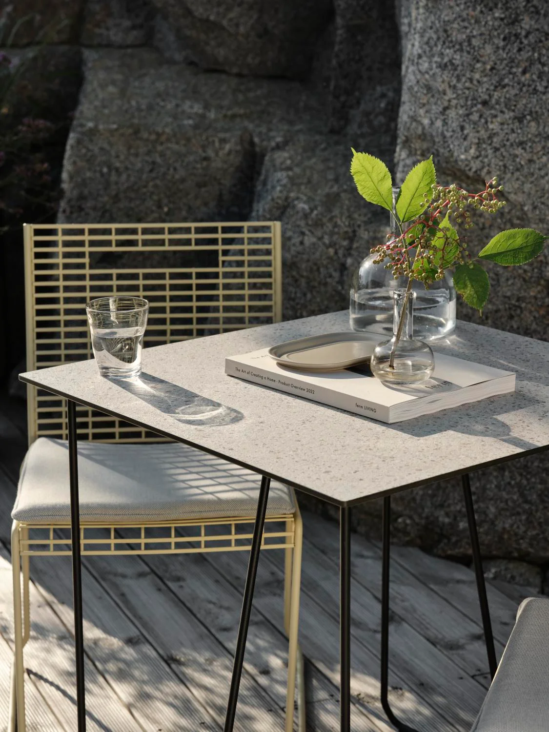 SINARP table stand Black - 4