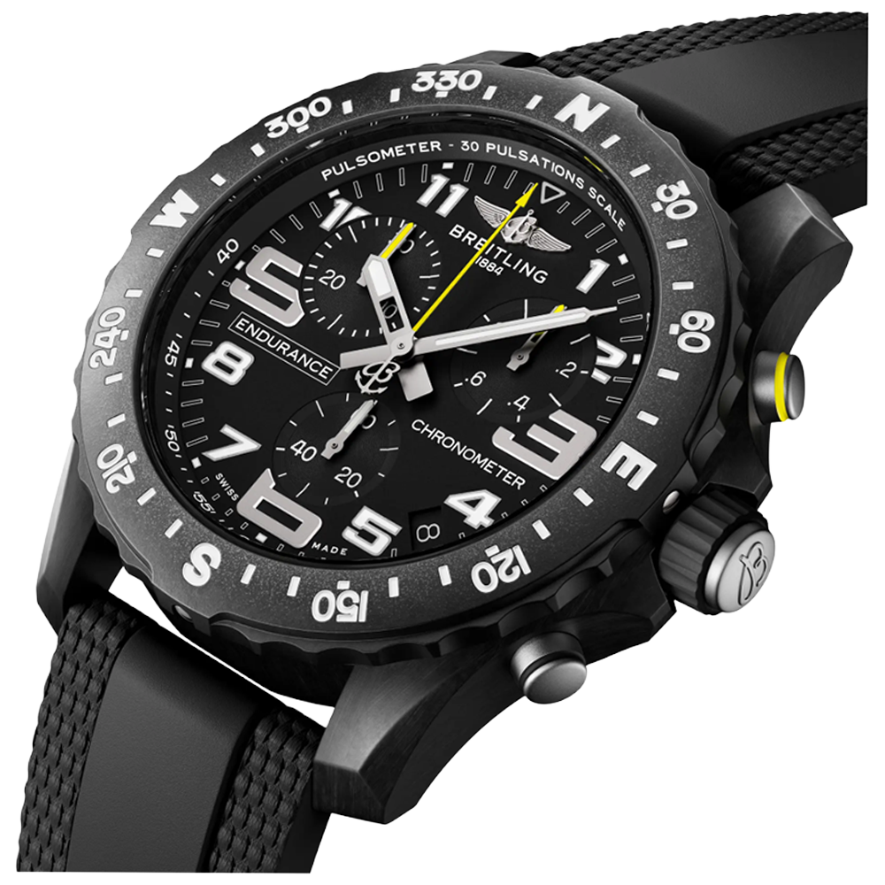 Breitling X82310E51B1S2 Endurance Pro Breitlight® 44 Svart profil