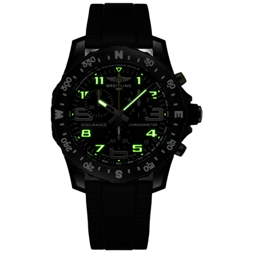 Breitling X82310E51B1S2 Endurance Pro Breitlight® 44 Svart mörk