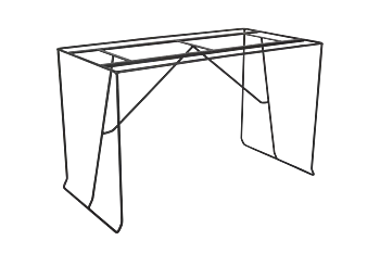SINARP table stand Black