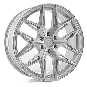 20" AXE WHEELS EX47T - SILVER POLISHED