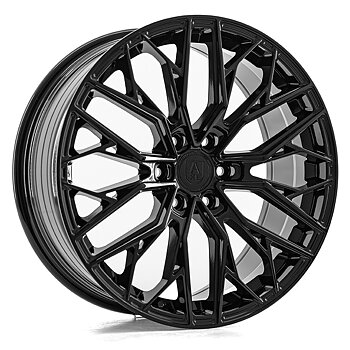 18" AXE WHEELS EX48T - GLOSSY BLACK