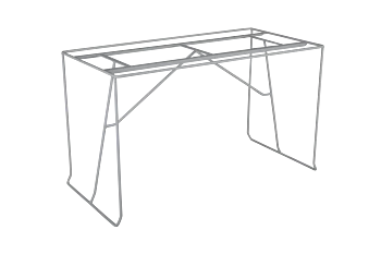 SINARP table stand Galvanized