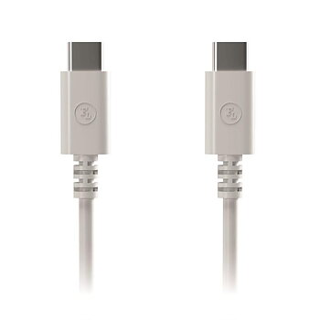 White type-c to type-c charger cable 1m (10-480585)