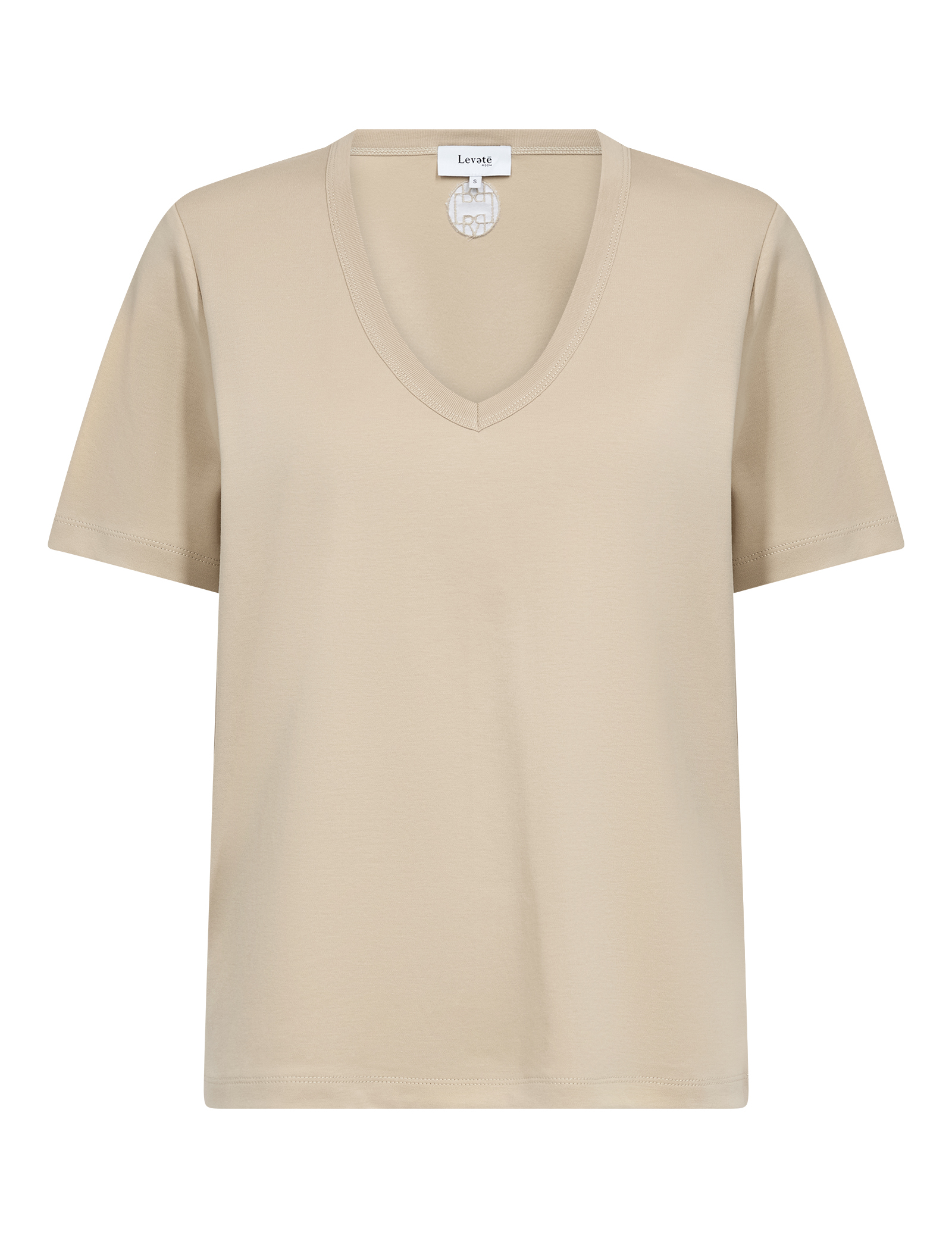 Leveté Room - Paloma 2 T-Shirt Island Fossil - 4