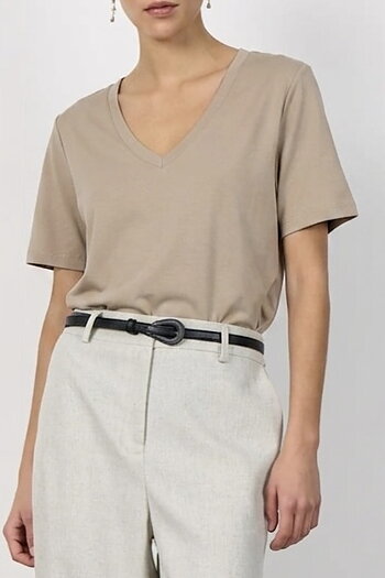 Leveté Room - Paloma 2 T-Shirt Island Fossil