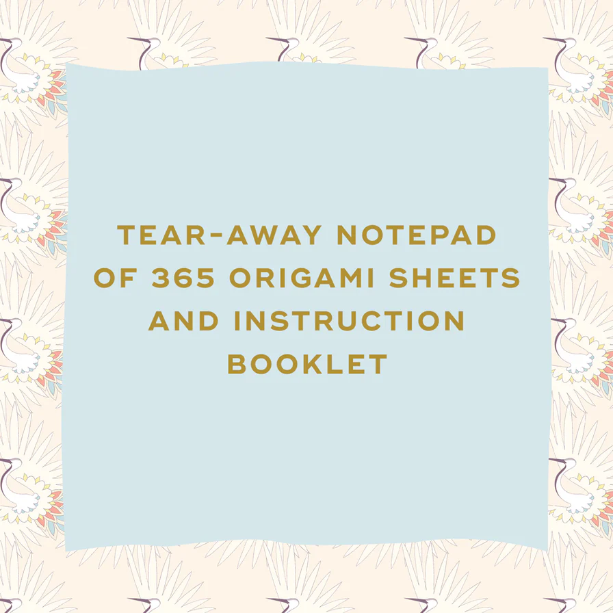 A Paper Crane a Day - A Year of Mindful Folding—Origami Notepad 365 Sheets (Craft Kit) - 8